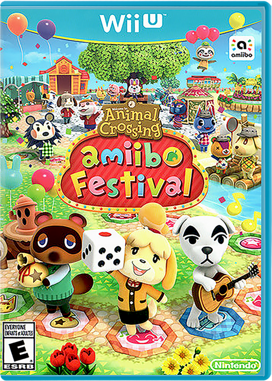 Animal Crossing Amiibo Festival cover art for Nintendo Wii U (WiiU) video game