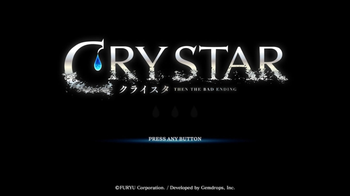 Crystar titlepage for Nintendo Switch (NS) video game