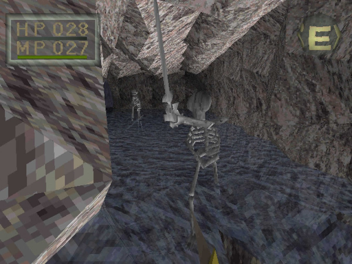 King's Field II PlayStation PS1 for action role playing video game fans featuring first person dungeon exploration sword and magic combat dark fantasy environments challenging enemies character progression mysterious quests and immersive atmospheric gameplay retro PlayStation gaming collectible appeal gameplay