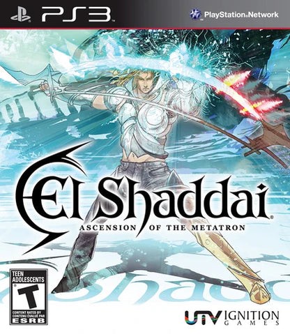 El Shaddai: Ascension of the Metatron cover art for PlayStation 3 (PS3) video game