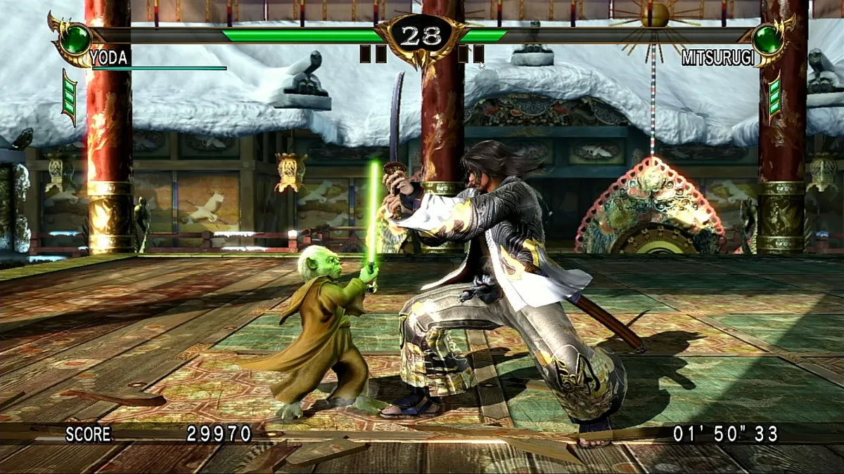 Soul Calibur IV Premium Edition for Xbox 360 with special edition packaging and character-themed content gameplay
