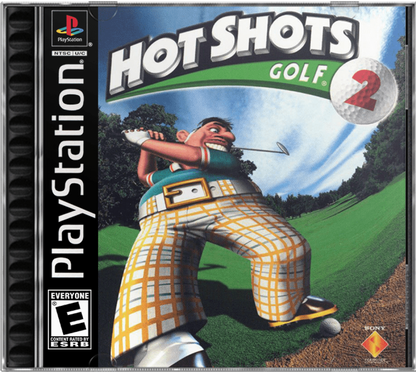 Hot Shots Golf 2 cover art for PlayStation 1 (PS1) video game
