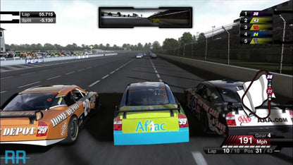 NASCAR 09 gameplay for PlayStation 3 (PS3) video game