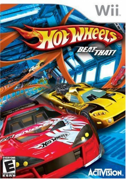 Hot Wheels: Beat That – Nintendo Wii (Wii) arcade battling racing video game cover art