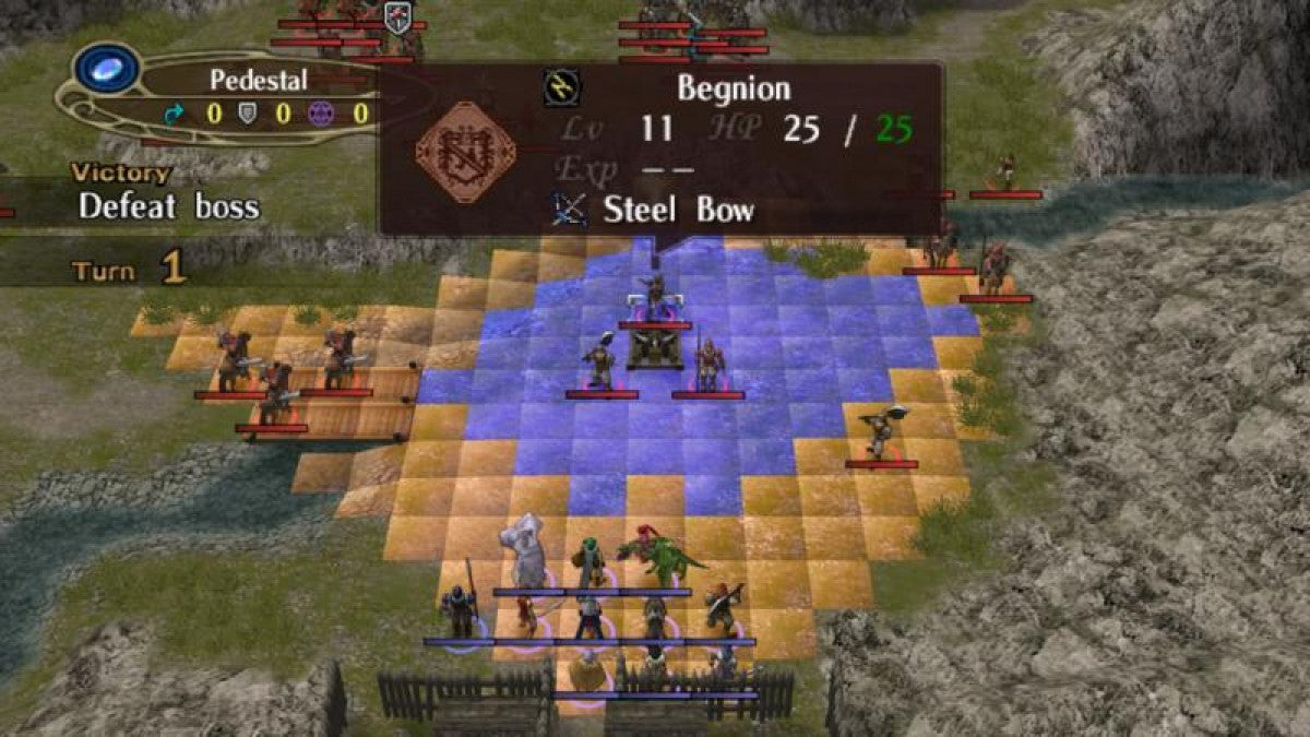 Fire Emblem: Radiant Dawn gameplay art for Nintendo Wii (Wii) video game