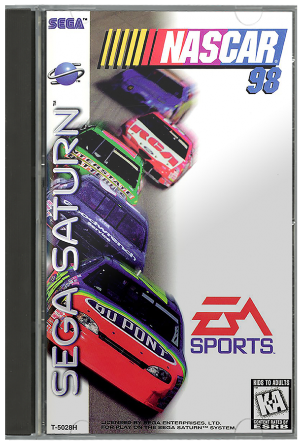 NASCAR 98 cover art for Sega Saturn (SS) video game