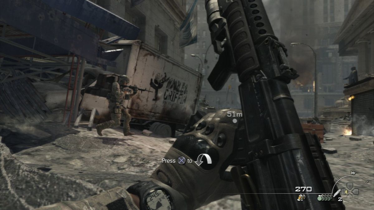 Call of Duty: Modern Warfare 3 gameplay for PlayStation 3 (PS3) video game