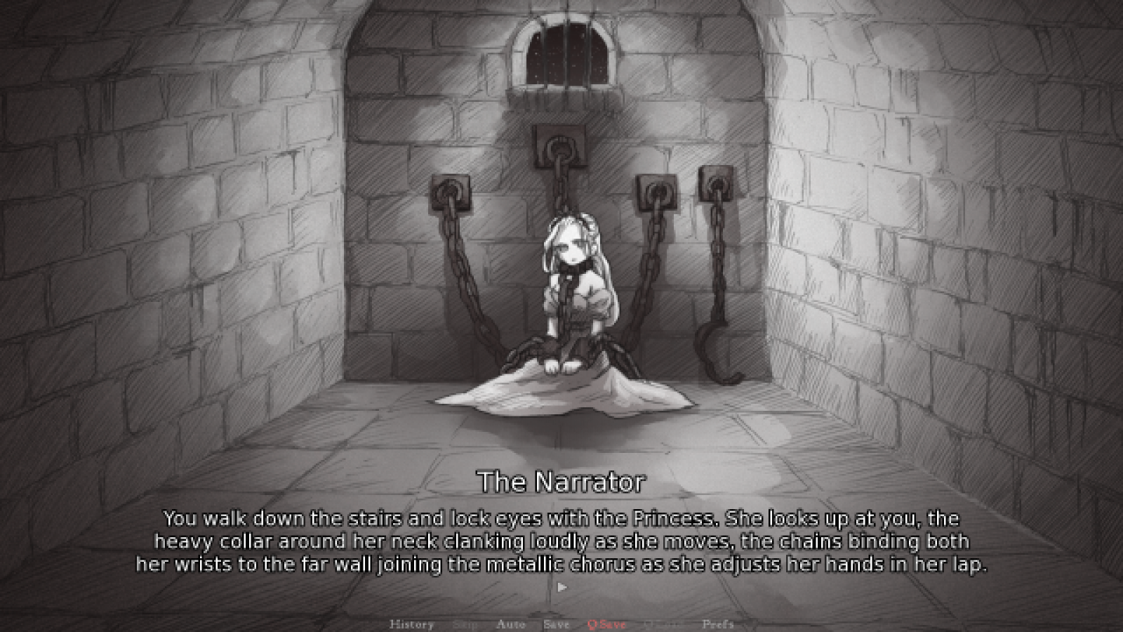 Slay the Princess Nintendo Switch inspired design featuring psychological narrative horror adventure aesthetic branching dialogue choices eerie hand drawn visuals suspenseful storytelling moral dilemma exploration immersive voice driven gameplay and dark fairytale atmosphere presentation gameplay
