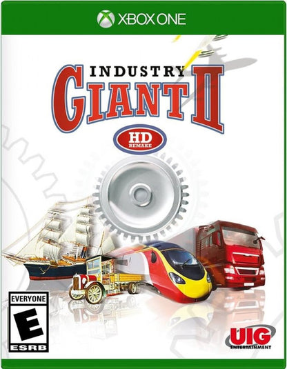 Industry Giant 2 cover art for Xbox One (XONE) business management and economic simulation video game