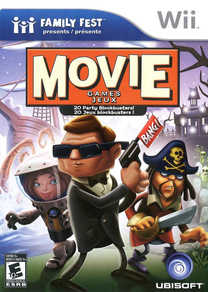 Movie Games cover art for Nintendo Wii (Wii) video game