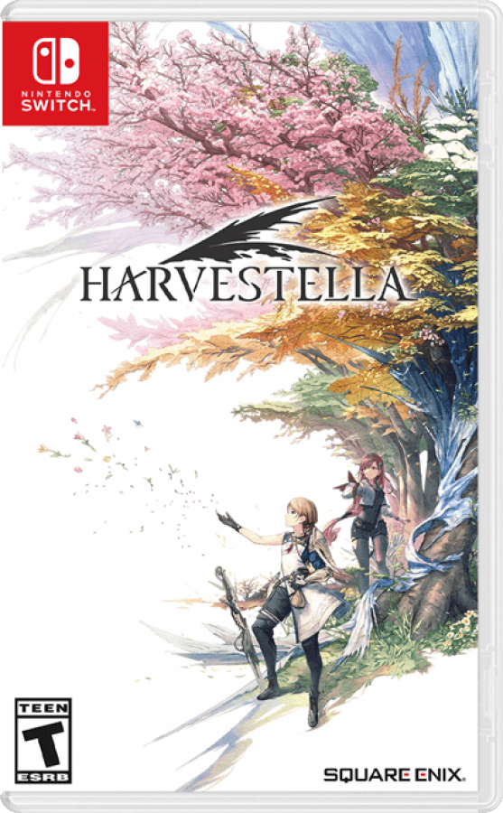 “Harvestella Nintendo Switch game cover: fantasy RPG