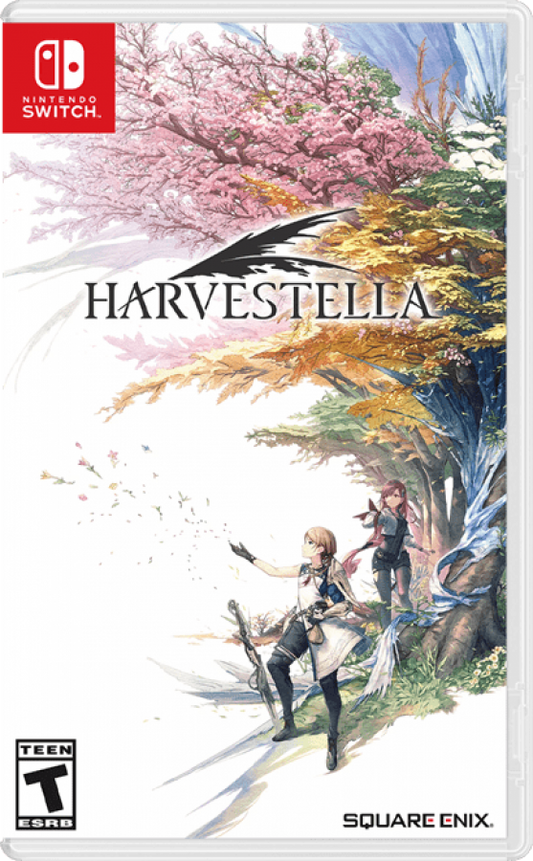 “Harvestella Nintendo Switch game cover: fantasy RPG