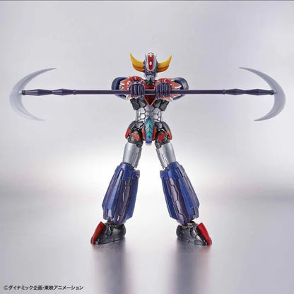 Grendizer (Infinitism Ver.) HG 1/144 Model Kit – Bandai Hobby High Grade 1/144 scale plastic model kit from Mazinger Z Infinitism series featuring modernized Grendizer design with dynamic box art
