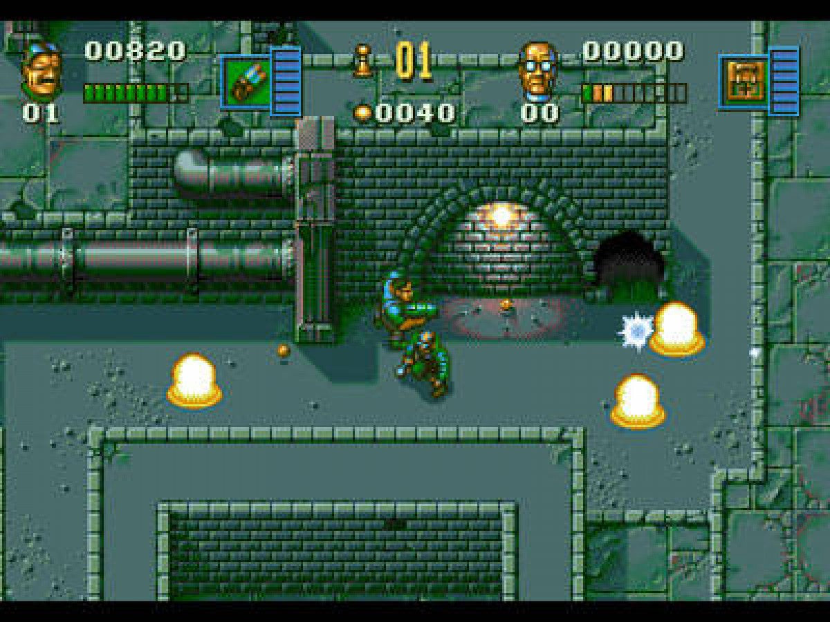 Soldiers of Fortune Sega Genesis retro video game action platformer gameplay (1993)