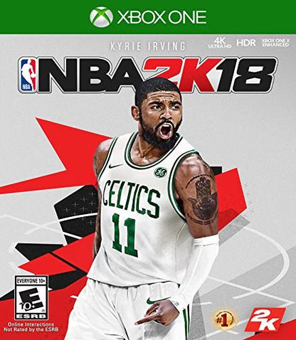 NBA 2K18 cover art for Xbox One (XONE) sports basketball video game