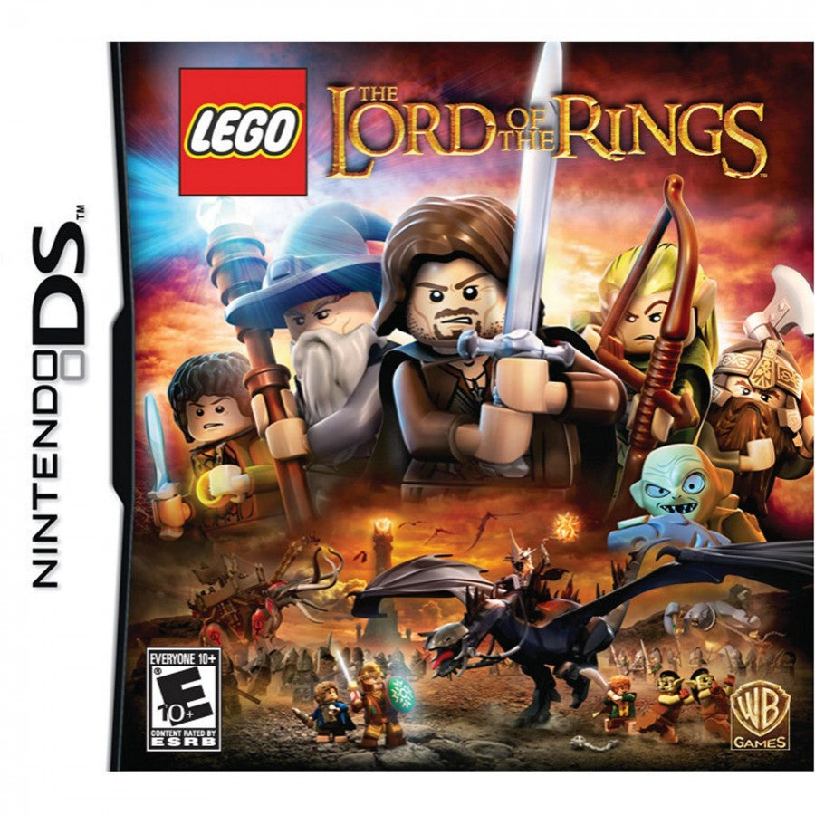 LEGO The Lord Of The Rings cover art for Nintendo DS (DS) video game