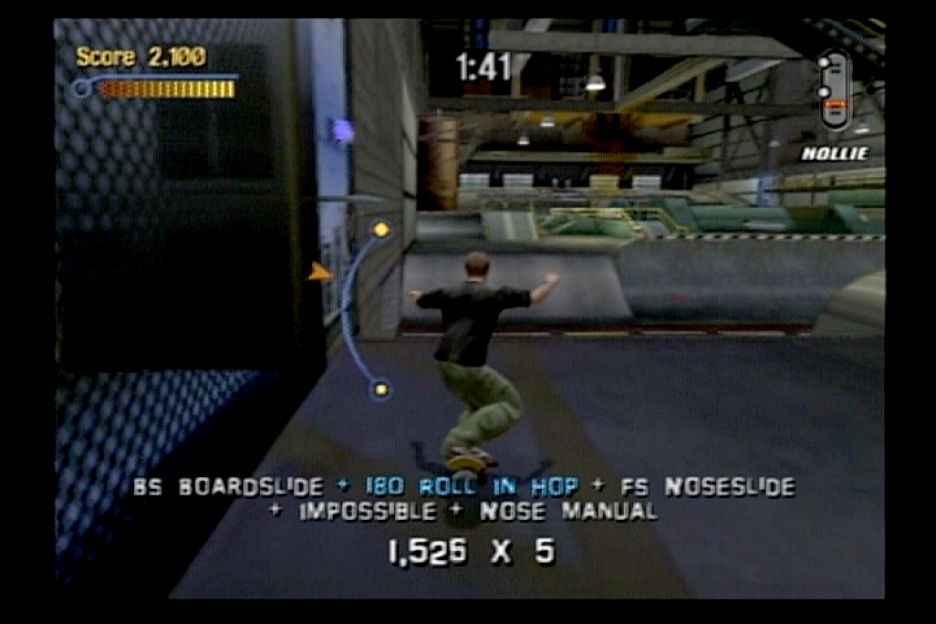 Tony Hawk's Pro Skater 3 – PlayStation 2 (PS2) video game gameplay, skateboarding sports action.