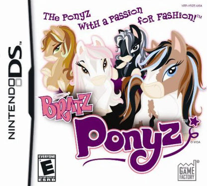 Bratz: Ponyz cover art for Nintendo DS (DS) fashion pet simulation video game