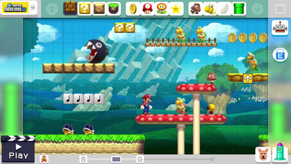 Super Mario Maker [Book Bundle] gameplay for Nintendo Wii U (WiiU) video game
