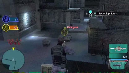 Syphon Filter Dark Mirror Greatest Hits PlayStation Portable PSP for tactical shooter video game fans featuring stealth espionage missions third person combat precision shooting advanced gadgets covert operations multiplayer modes cinematic storytelling action packed spy adventure collectible gaming appeal gameplay