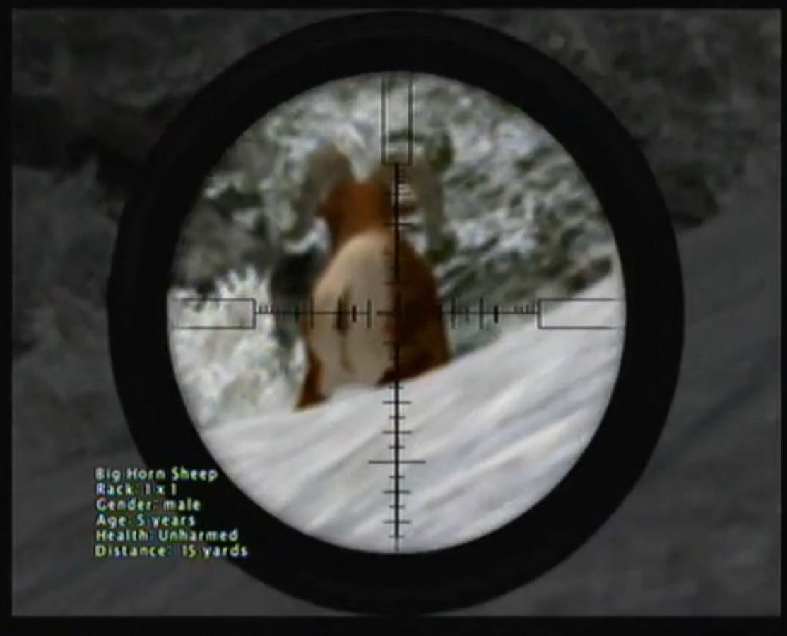 Cabela's Big Game Hunter Nintendo Wii Wii video game featuring hunting simulation gameplay big game hunting wildlife tracking outdoor environments hunting challenges realistic animal encounters aiming and shooting mechanics Nintendo Wii motion control gaming retro video game collection collectible gaming appeal gameplay