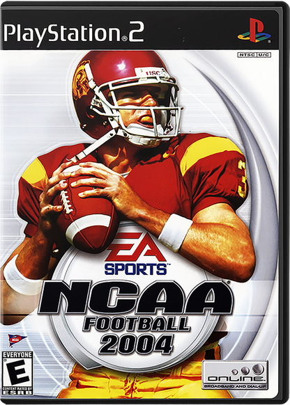 NCAA Football 2004 – PlayStation 2 (PS2) college football sports video game cover art
