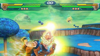 Dragon Ball Z: Budokai Tenkaichi gameplay for PlayStation 2 (PS2) anime-based 3D arena fighting video game