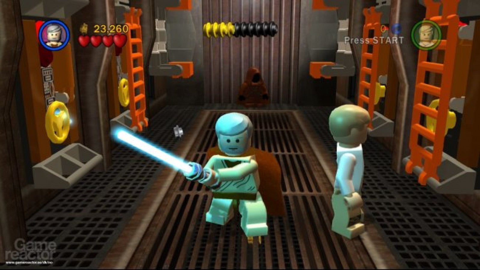 LEGO Star Wars: The Complete Saga Greatest Hits edition for PlayStation 3 action adventure game featuring Episodes I–VI co op gameplay unlockable characters puzzles family friendly multiplayer gameplay  