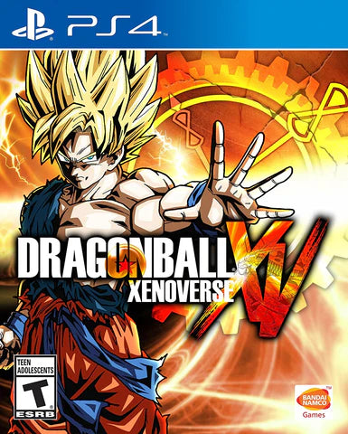 Dragon Ball Xenoverse – PlayStation 4 (PS4) video game cover image, fighting RPG by Bandai Namco Entertainment