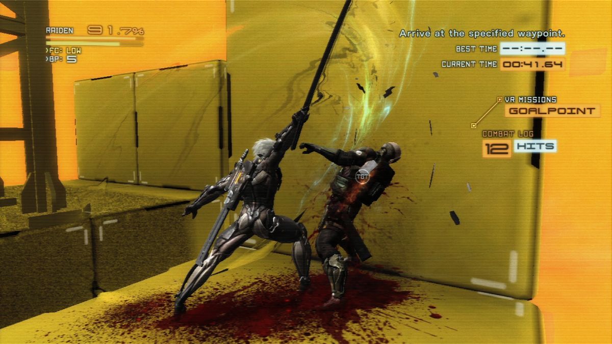 Metal Gear Rising: Revengeance PS3 action video game gameplay