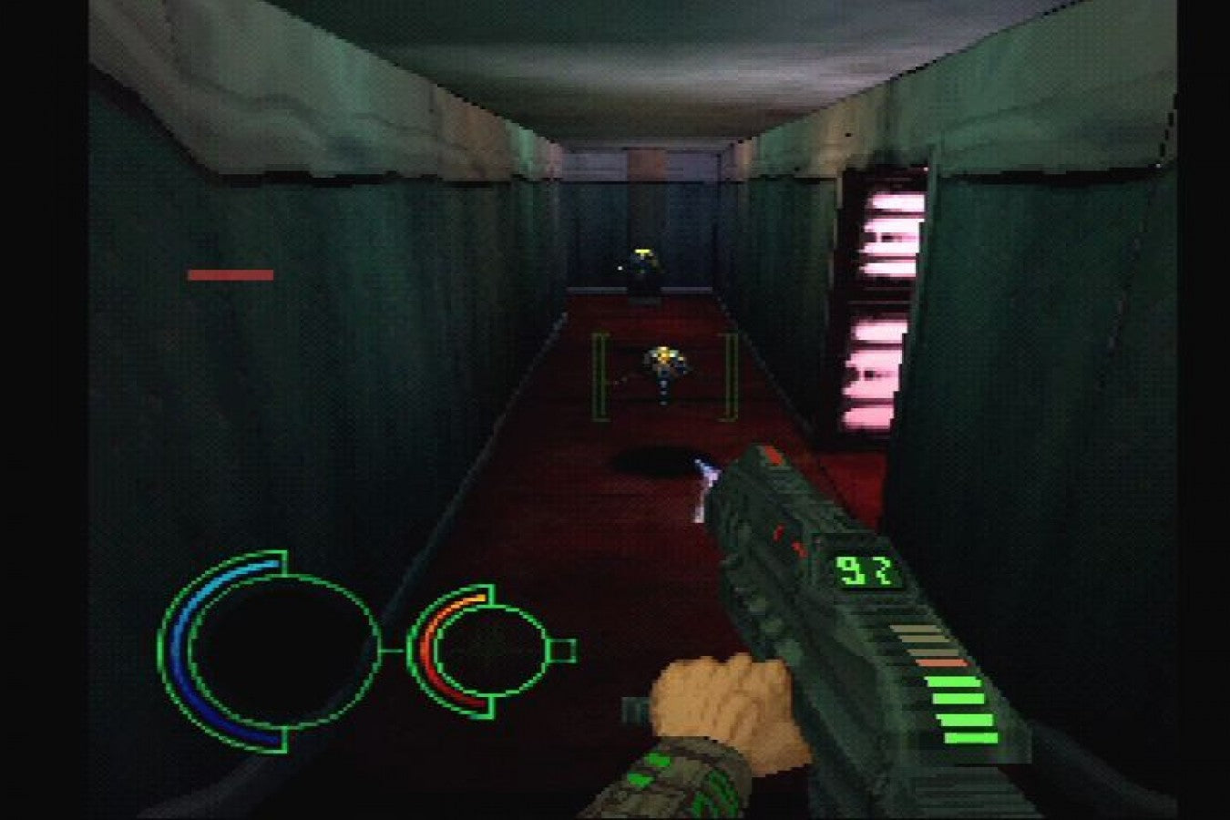 Codename Tenka PS1 PlayStation 1 first person shooter sci fi action game tactical combat futuristic warfare retro video game gameplay