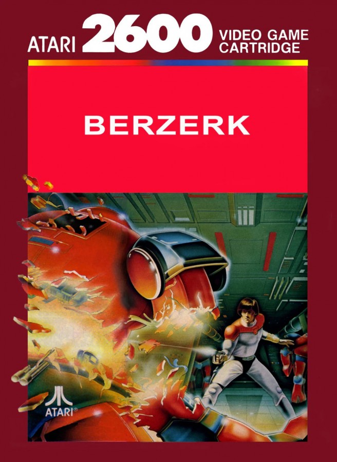 Berzerk cover art for Atari 2600 (2600) video game