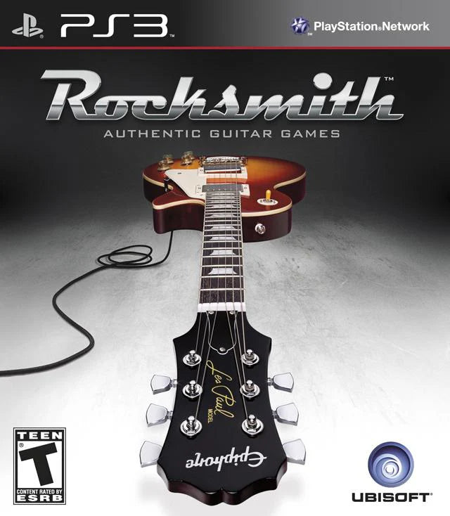 Rocksmith cover art for PlayStation 3 (PS3) video game