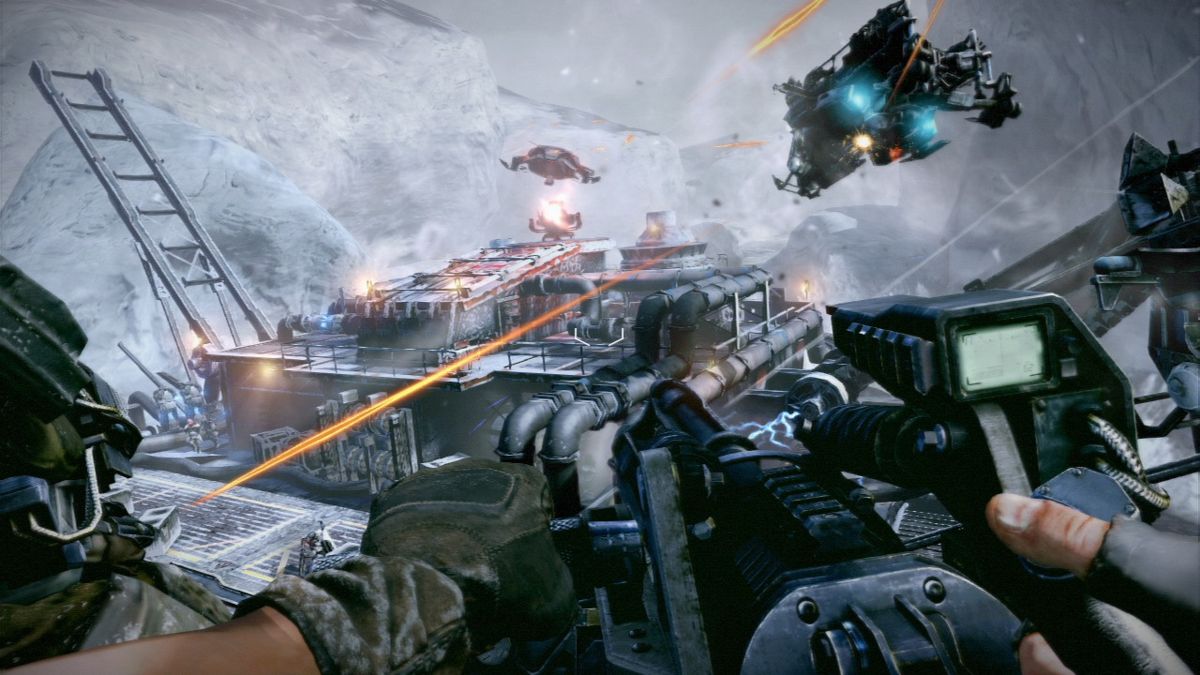 Killzone 3 retro PlayStation 3 video game Killzone military sci fi first person shooter futuristic combat online multiplayer cinematic campaign console title PlayStation 3 gameplay