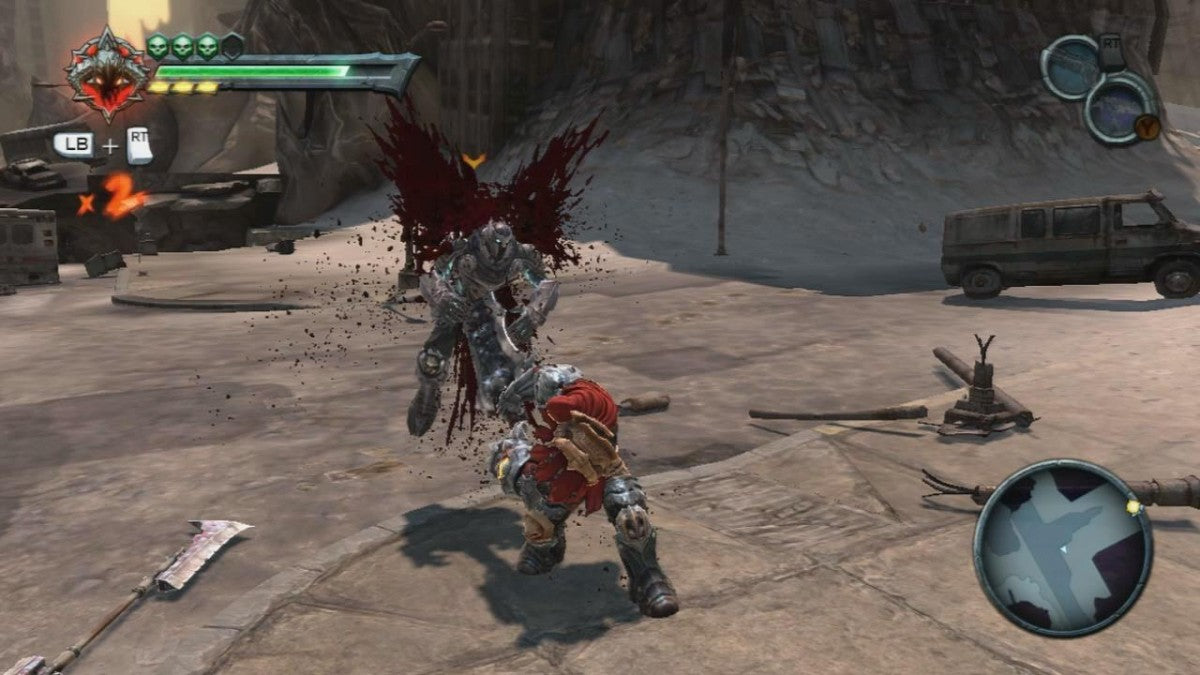 Darksiders [Warmastered Edition] gameplay for Nintendo Wii U (WiiU) video game