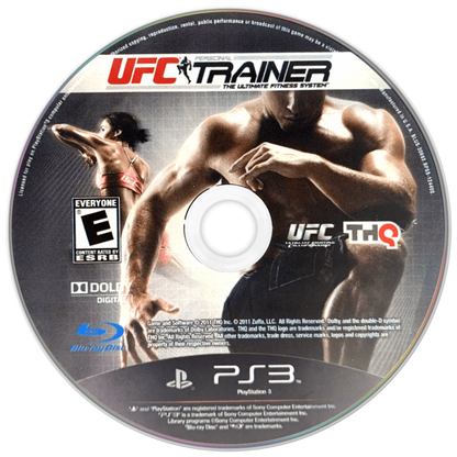UFC Personal Trainer disc for PlayStation 3 (PS3) video game