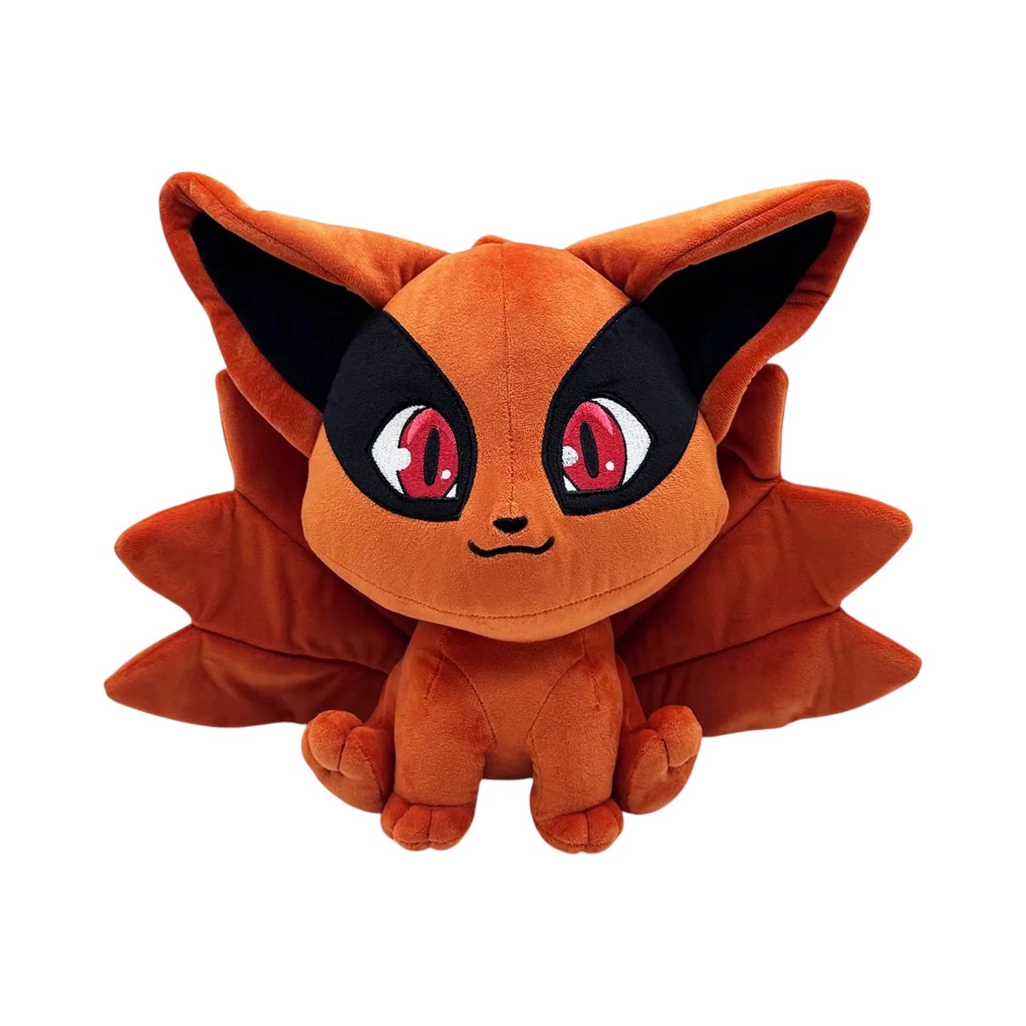Kurama 9 Inch Plush collectible anime character plush featuring Kurama from Naruto soft plush construction detailed fox-inspired character styling 9 inch size huggable collectible display item anime merchandise and pop culture collectible appeal front