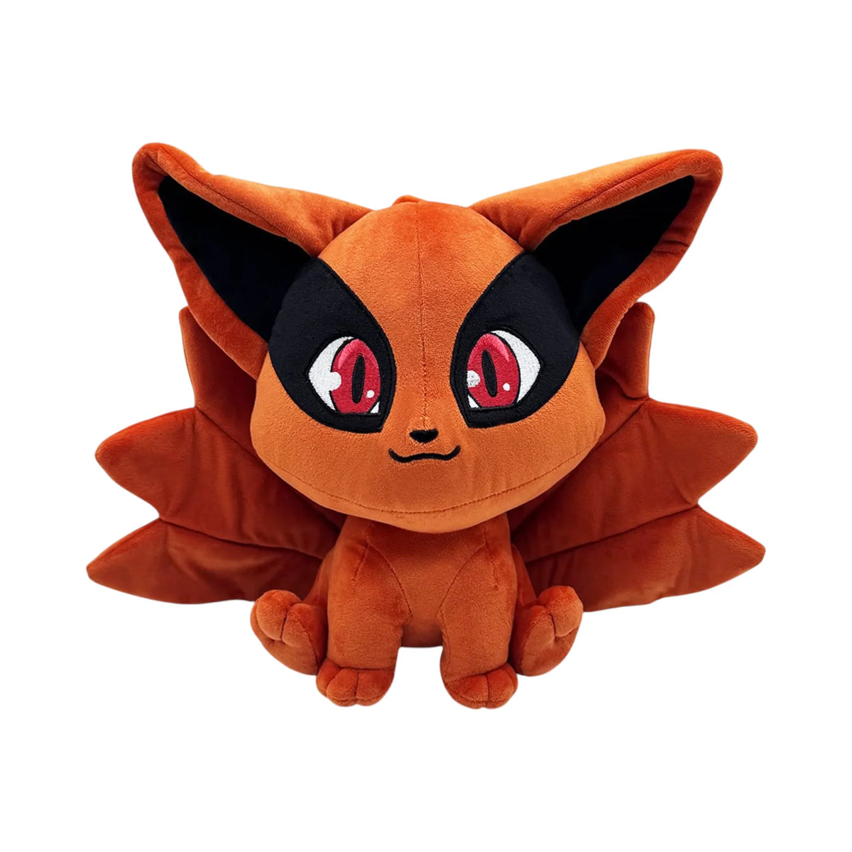 Kurama 9 Inch Plush collectible anime character plush featuring Kurama from Naruto soft plush construction detailed fox-inspired character styling 9 inch size huggable collectible display item anime merchandise and pop culture collectible appeal front