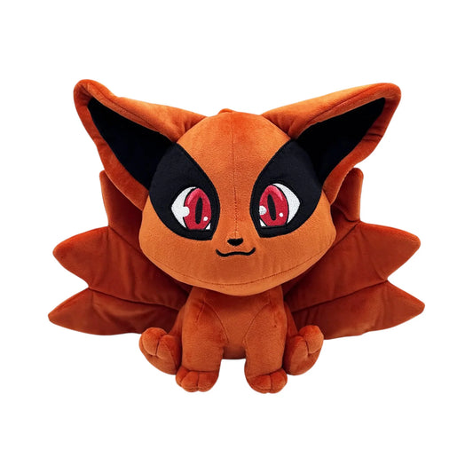 Kurama 9 Inch Plush collectible anime character plush featuring Kurama from Naruto soft plush construction detailed fox-inspired character styling 9 inch size huggable collectible display item anime merchandise and pop culture collectible appeal front