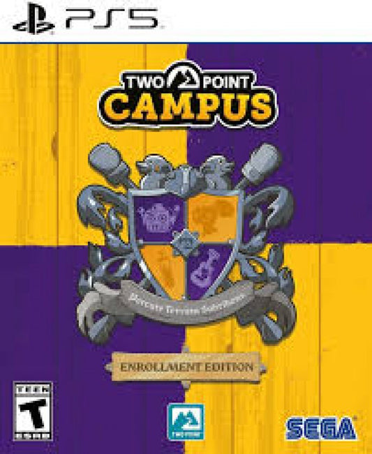 Two Point Campus [Enrollment Edition] cover art for PlayStation 5 (PS5) video game