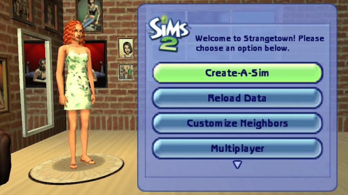 The Sims 2  gameplay for PlayStation Portable (PSP) video game