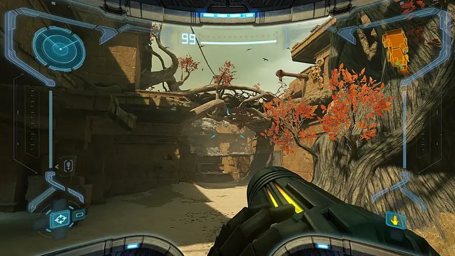 Metroid Prime Remastered gameplay image for Nintendo Switch action adventure game