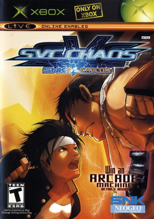 SNK vs. Capcom: SVC Chaos cover art for Xbox (XBOX) video game