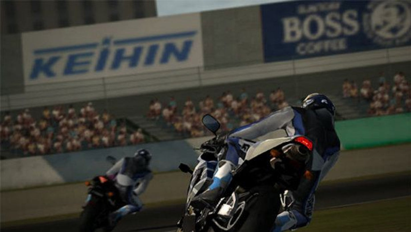 Tourist Trophy – PlayStation 2 (PS2) video game gameplay, motorcycle racing simulation.