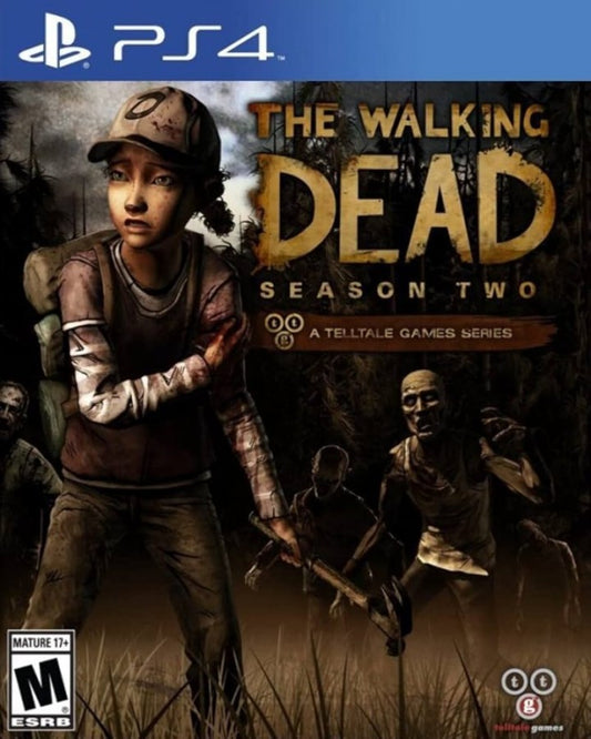The Walking Dead: Season Two cover art for PlayStation 4 (PS4) video game