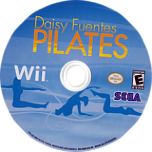 Daisy Fuentes Pilates disc cover art for Nintendo Wii (Wii) video game