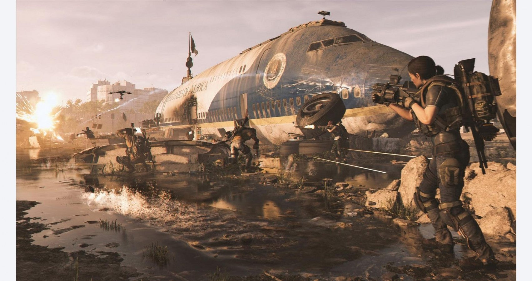 Tom Clancy's The Division 2 – Xbox One (XONE) gameplay for online open-world third-person shooter video game