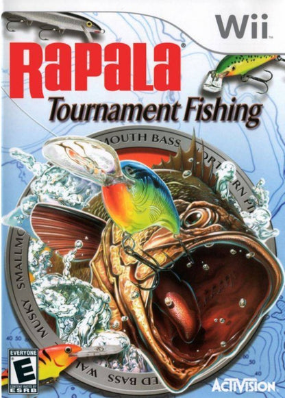 Rapala Tournament Fishing cover art for Nintendo Wii (Wii) video game
