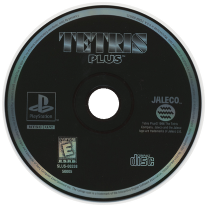 Tetris Plus [Greatest Hits] disc art for PlayStation 1 (PS1) video game