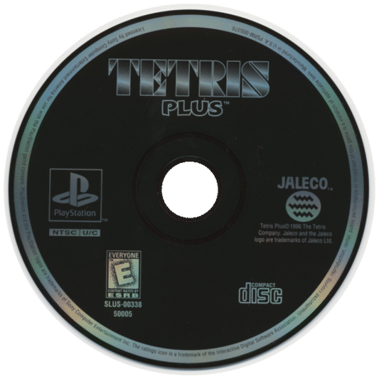 Tetris Plus [Greatest Hits] disc art for PlayStation 1 (PS1) video game
